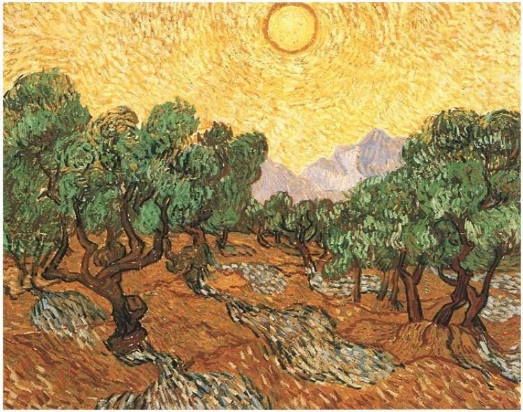 Vicent van Gogh, un post-impresionista enamorado del aceite de oliva y la aceituna de mesa