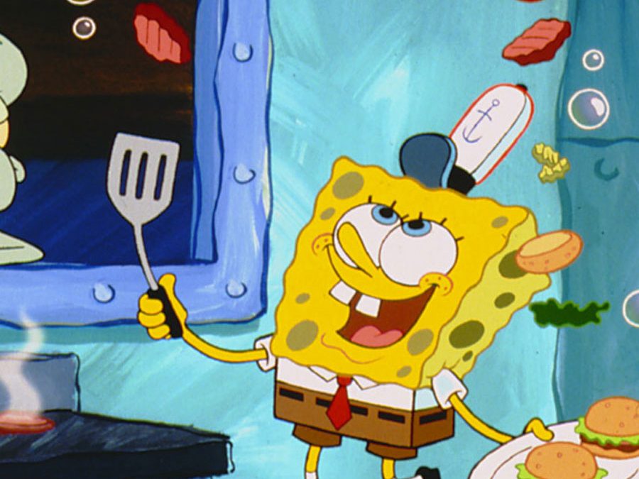 OLIVE OLIVE IS A KEY INGREDIENT IN BIKINI BOTTOM’S MOST FAMOUS KITCHEN