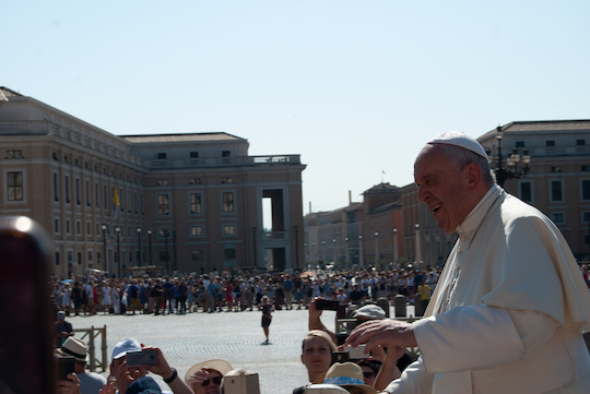 THE POPE NOW HAS A COPY OF INTERNATIONAL OLIVE GROWING IN HIS PRIVATE LIBRARY