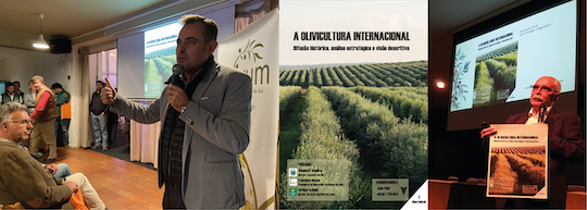 THE BOOK INTERNATIONAL OLIVE GROWING PRESENTED IN PORTUGAL AND BRAZIL AT THE SAME TIME