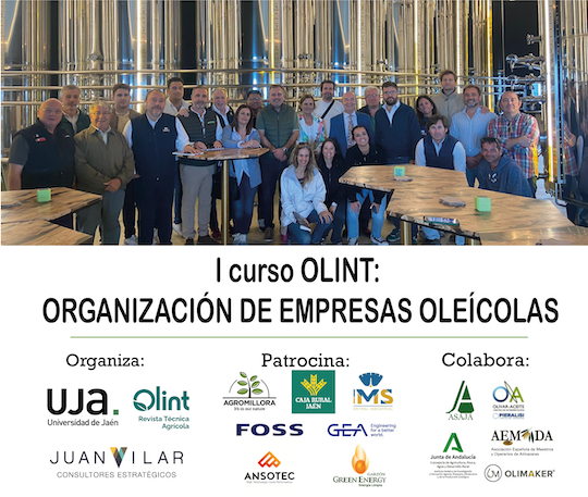 ROTUNDO ÉXITO EN LA I EDICIÓN DEL CURSO OLINT – ORGANIZACIÓN DE EMPRESAS OLEÍCOLAS