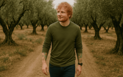 Ed Sheeran y el aceite de oliva: del escenario a los olivares