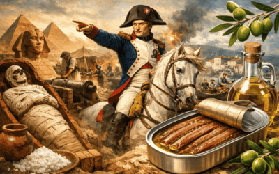 LAS MOMIAS EGIPCIAS, NAPOLEÓN, Y LAS ANCHOAS EN ACEITE DE OLIVA
