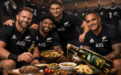 El aceite de oliva virgen extra conquista el rugby mundial: dos millones de jugadores lo consumen a diario
