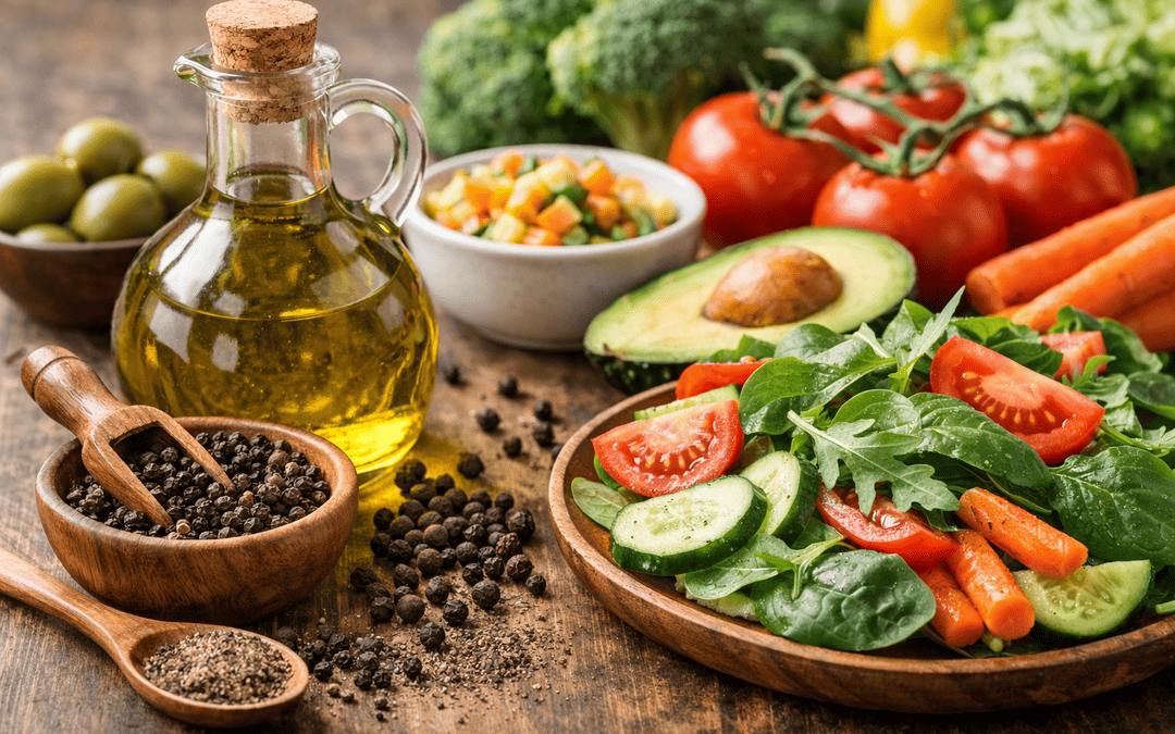 AOVE y pimienta negra, una combinación que mejora la absorción vitamínica