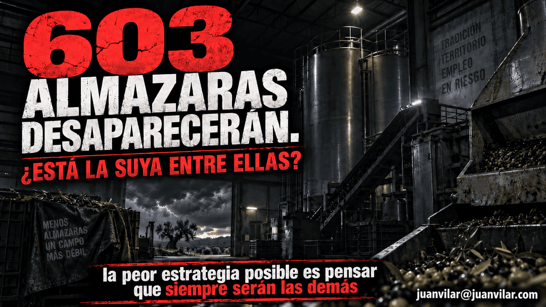 MÁS DE 600 ALMAZARAS PODRÍAN DESAPARECER: LA OLEOINDUSTRIA ENTRA EN UNA DÉCADA DECISIVA